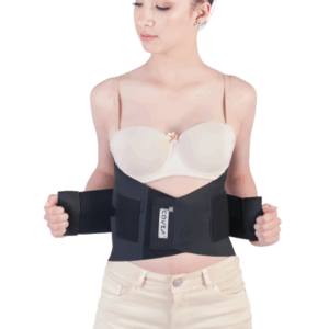 Faja Soporte Lumbar Rígida Negra / COD. FSN
